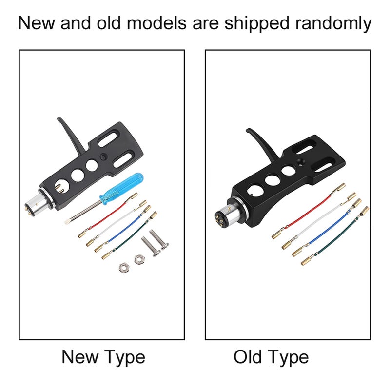 ZERONE Phono Headshell with Wires, Universal Turntable Phono Headshell Mount Replacement with Wires - Image 4